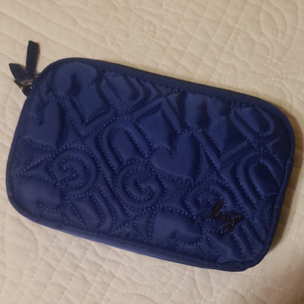 Blue Quilted Women's Bag